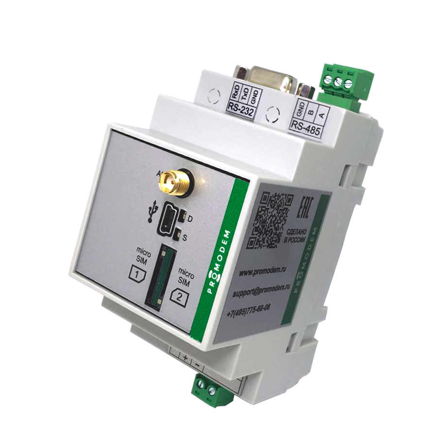 RS-485 и RS-232-DB9-F