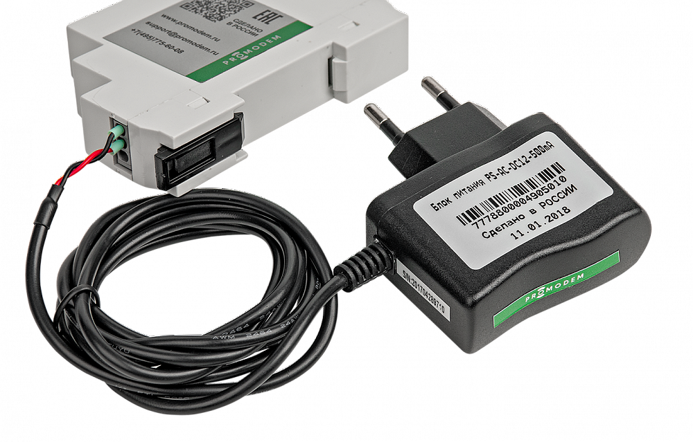Блок питания (БП) PROMODEM PS-AC-DC12-500mA