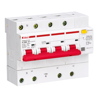 Residual Current Operated Circuit Breaker HDB3wLE-125 - 4P - C - 80A