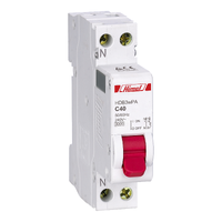 miniature circuit breaker HDB3WP - Phase neutral - 3 kA - 1P+N - C - 32 A