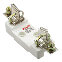 Blade fuse, HRT16, fuse size 00, Nylon, fuse-base with busbar