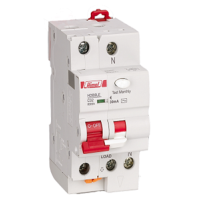 Residual Current Operated Circuit Breaker, HDB9LE-32, 6 kA, 1P+N, C curve, 20 A, 300 mA