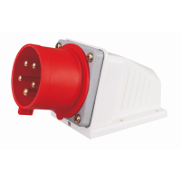 Industrial plug, HIPS, surface, 5P, 16A, IP44, 200...346V, 240...415V