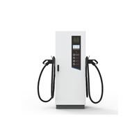HHEV3701 Series, DC EV charger, AC 400V, 50/60Hz, 120KW, Max 200A, 2 CCS2 Plugs, without 4G module