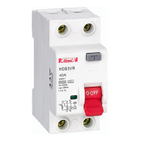 residual current switch HDB3VR - 2P - 80A - 100mA - for AC