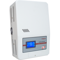Voltage stabilizer, HSVC, wall-mounted servo motor type, 3 kVA, LCD display, 110…250 V input, 220 V output