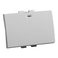 Switch, Bliss Series, 16 A, single, 1 gang, 1-way, 66 mm, white